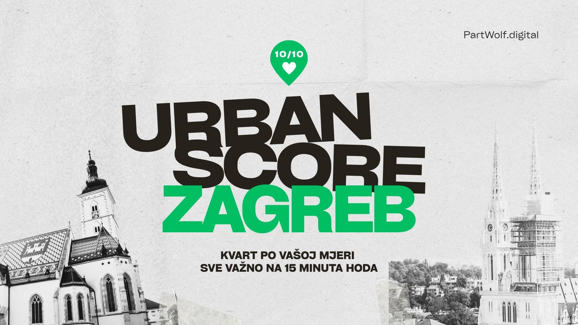 Urban Score Zagreb - besplatna web aplikacija
