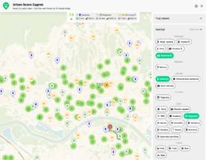 Urban Score Zagreb slika ekrana Laptop ocjena
